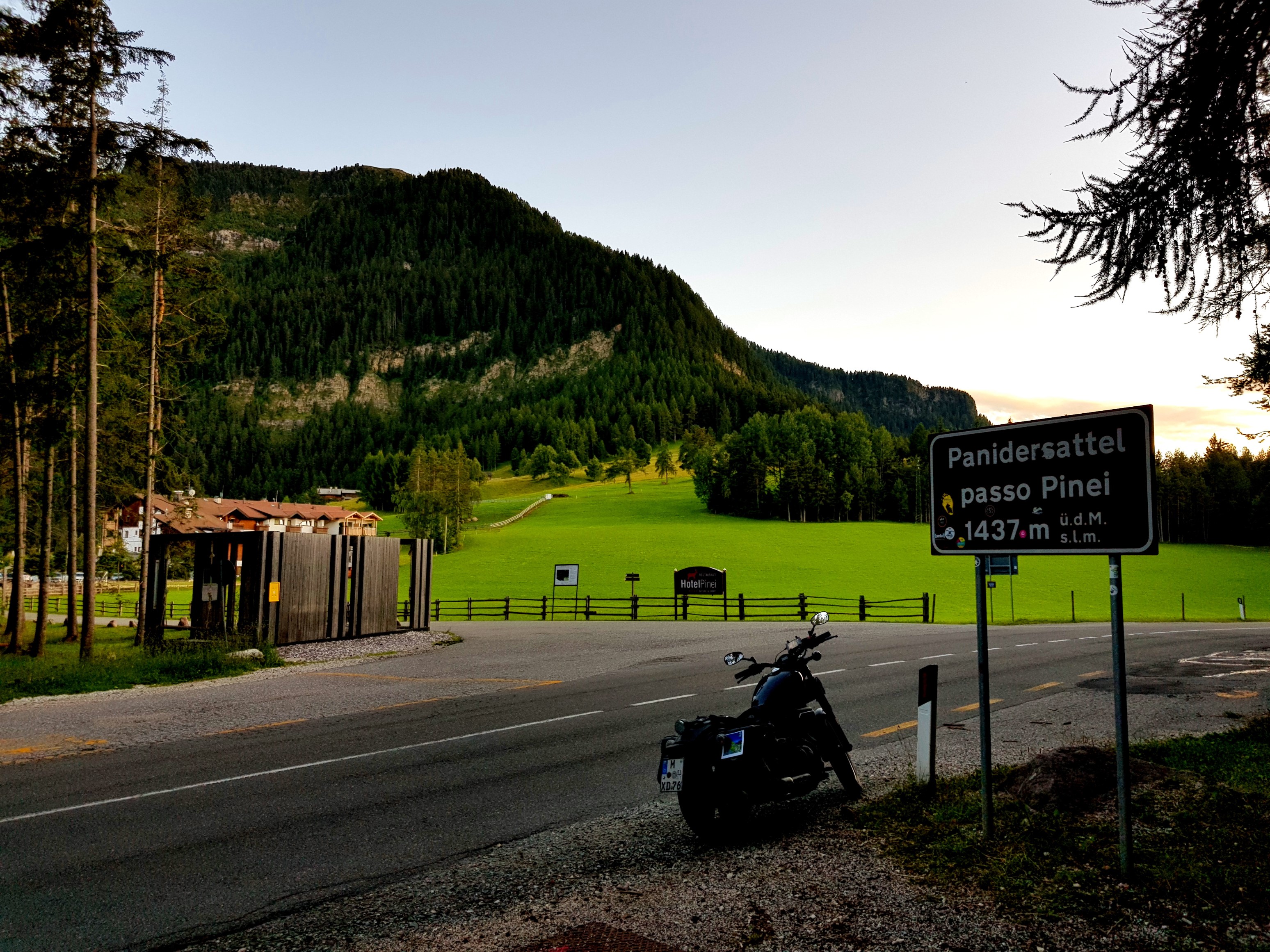 Panidersattel - letzter Passknackerpunkt des Tages