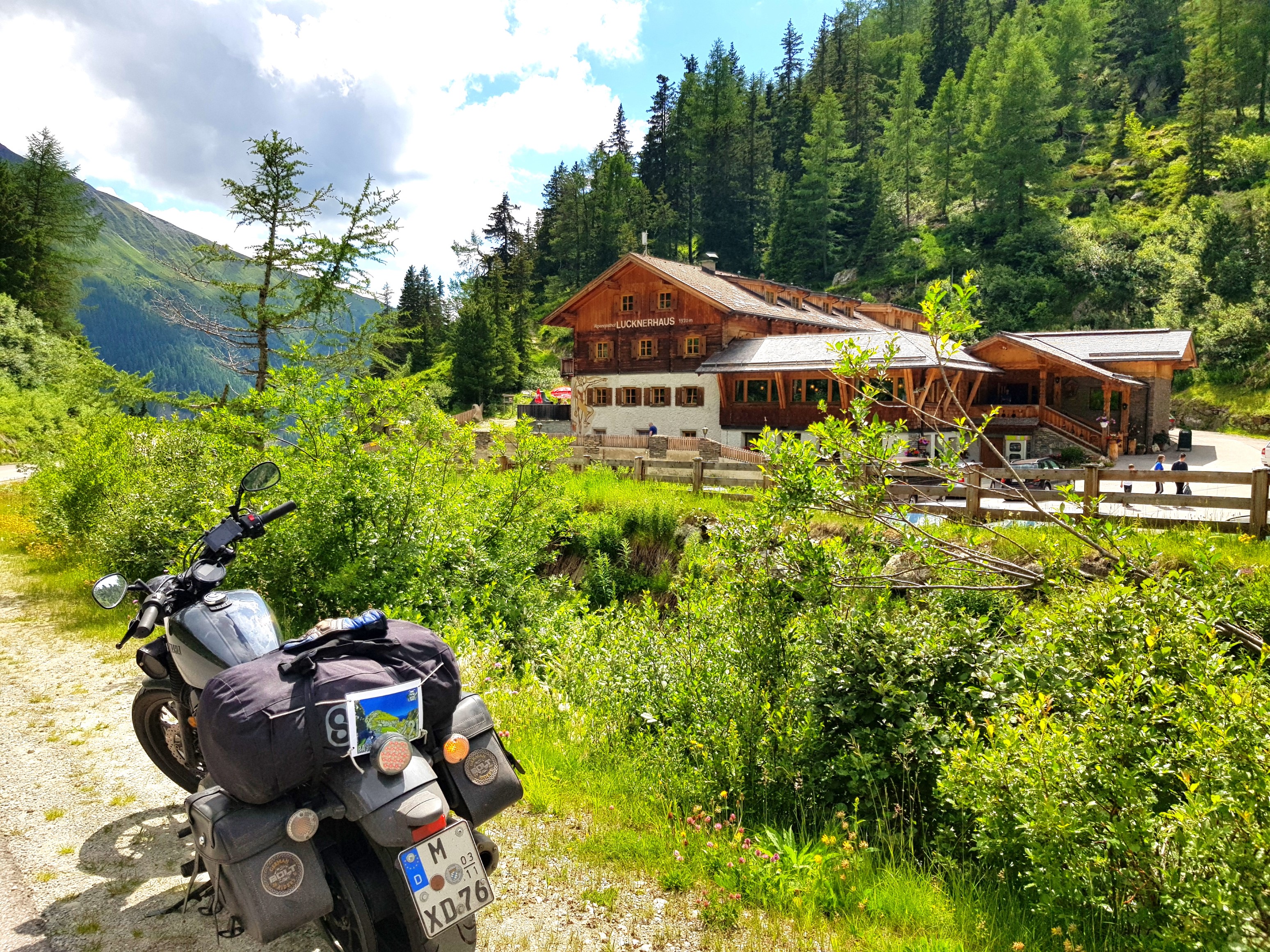 Nachweisbild am Lucknerhaus