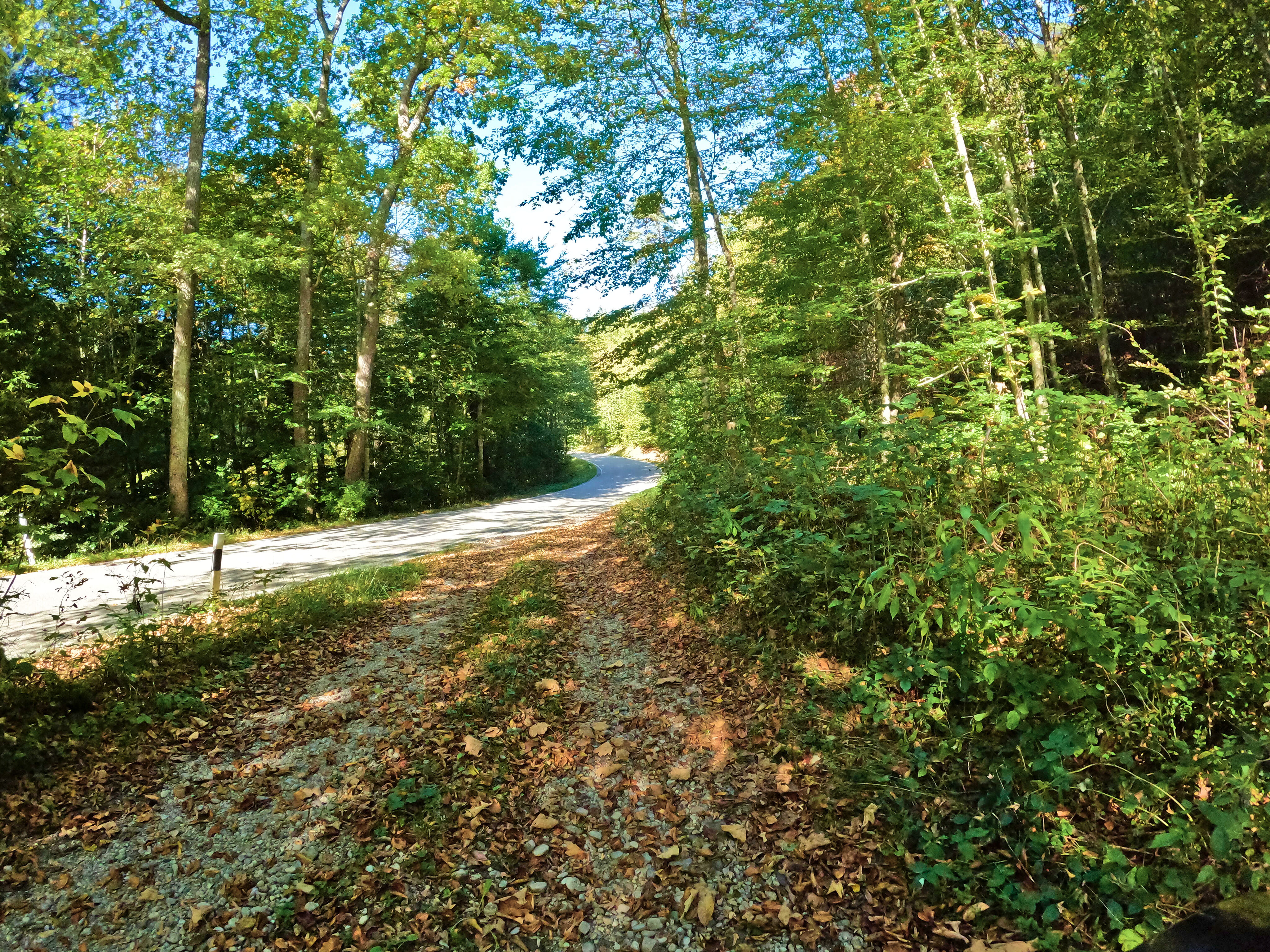 Und wieder zurück auf die Route