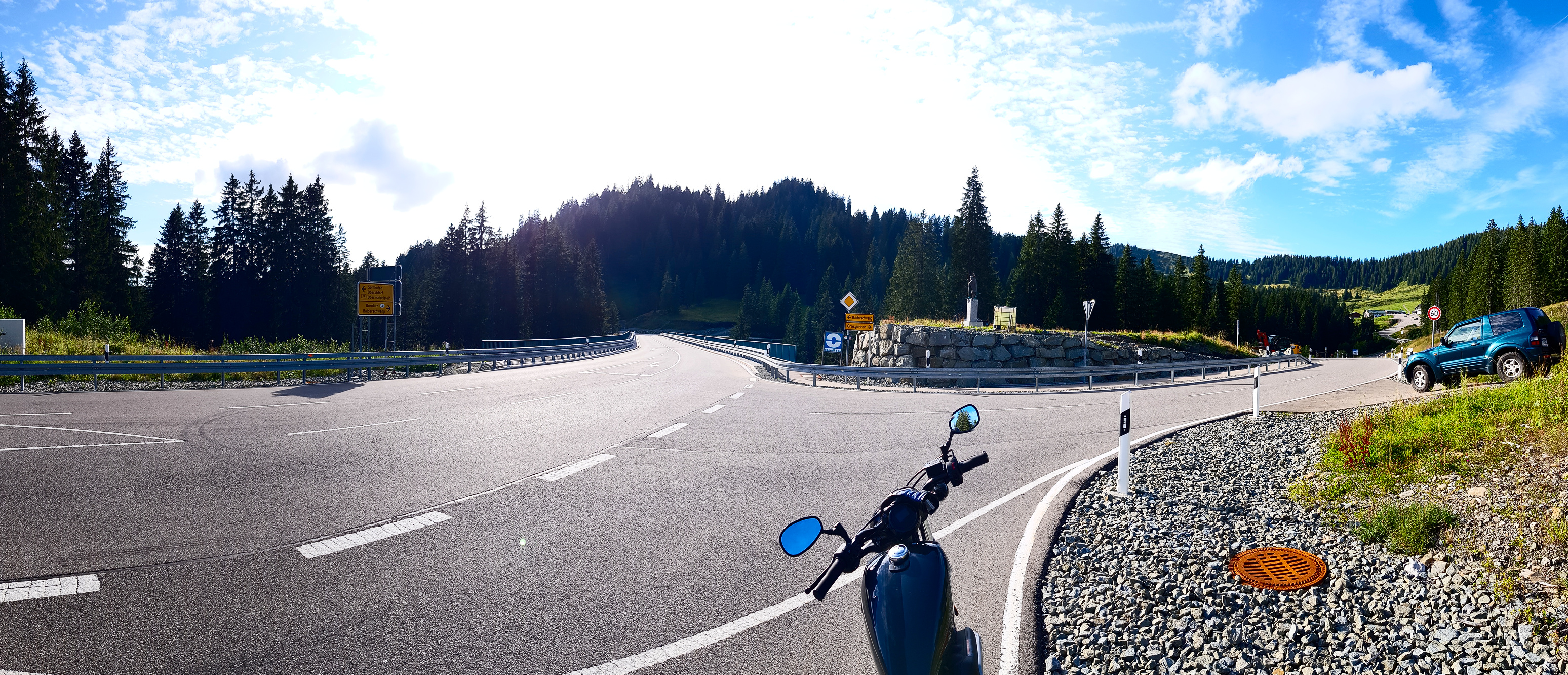 Panorama am Riedbergpass