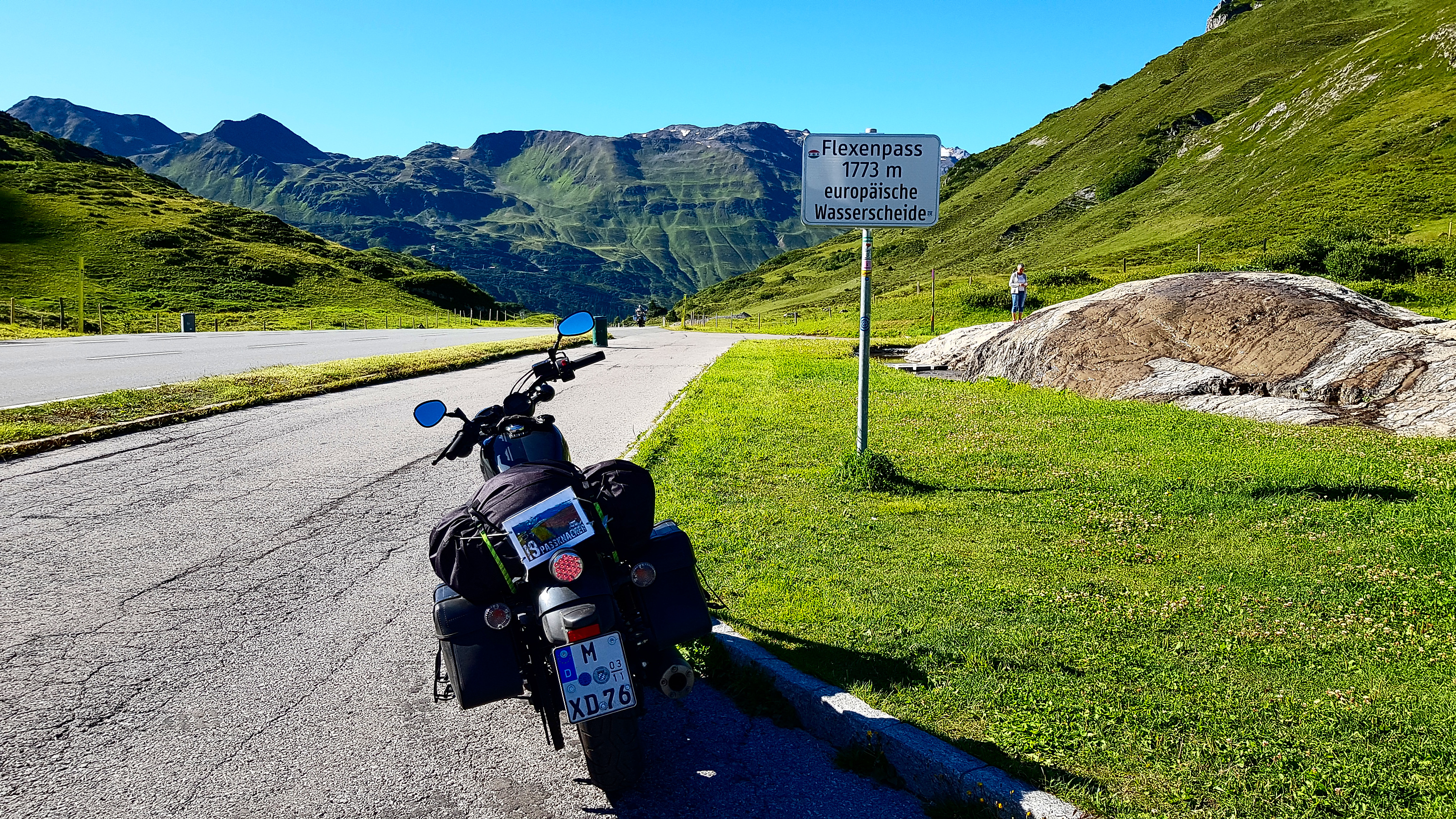 Passknacker-Nachweis, Flexenpass