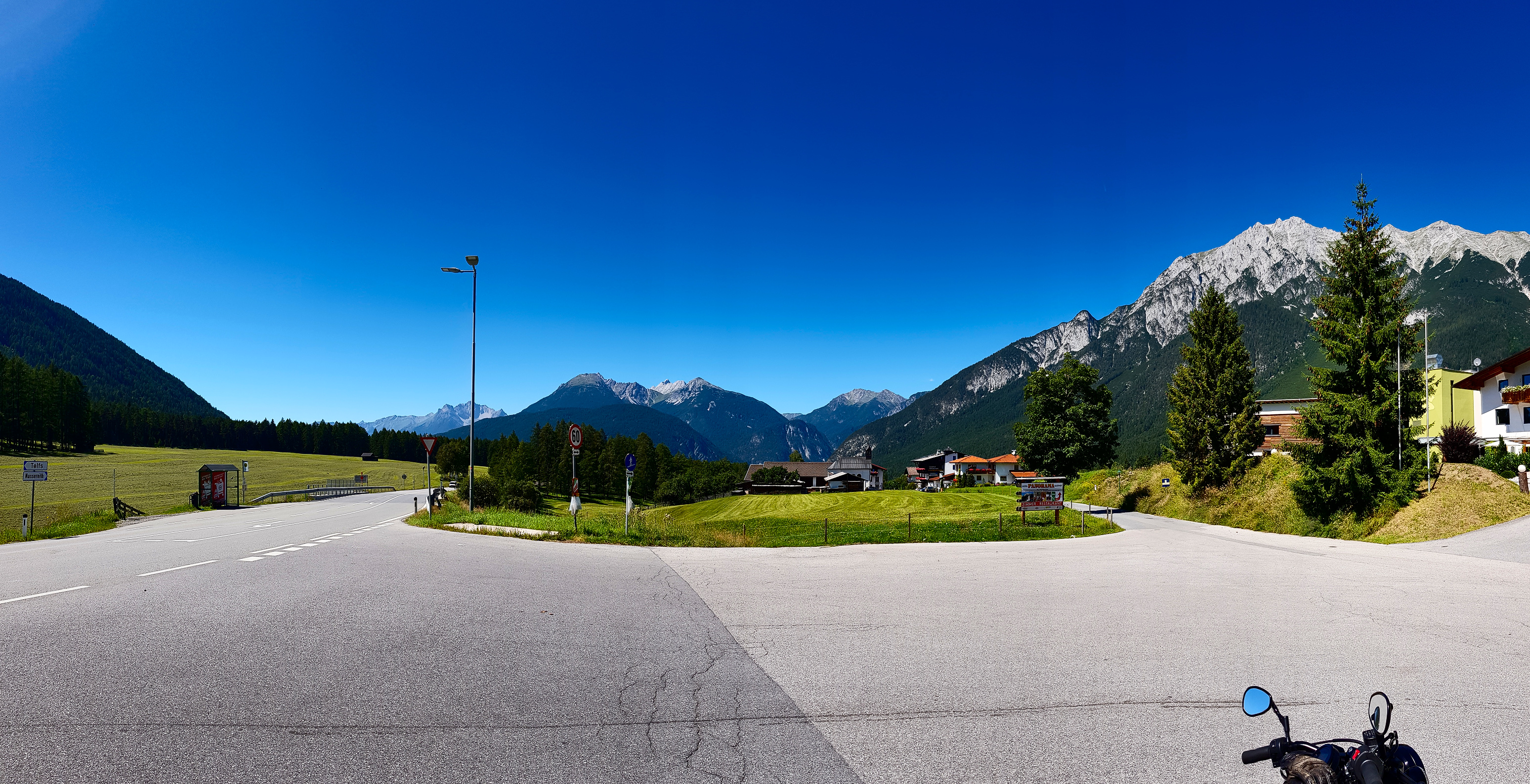 Panorama am Holzleitensattel