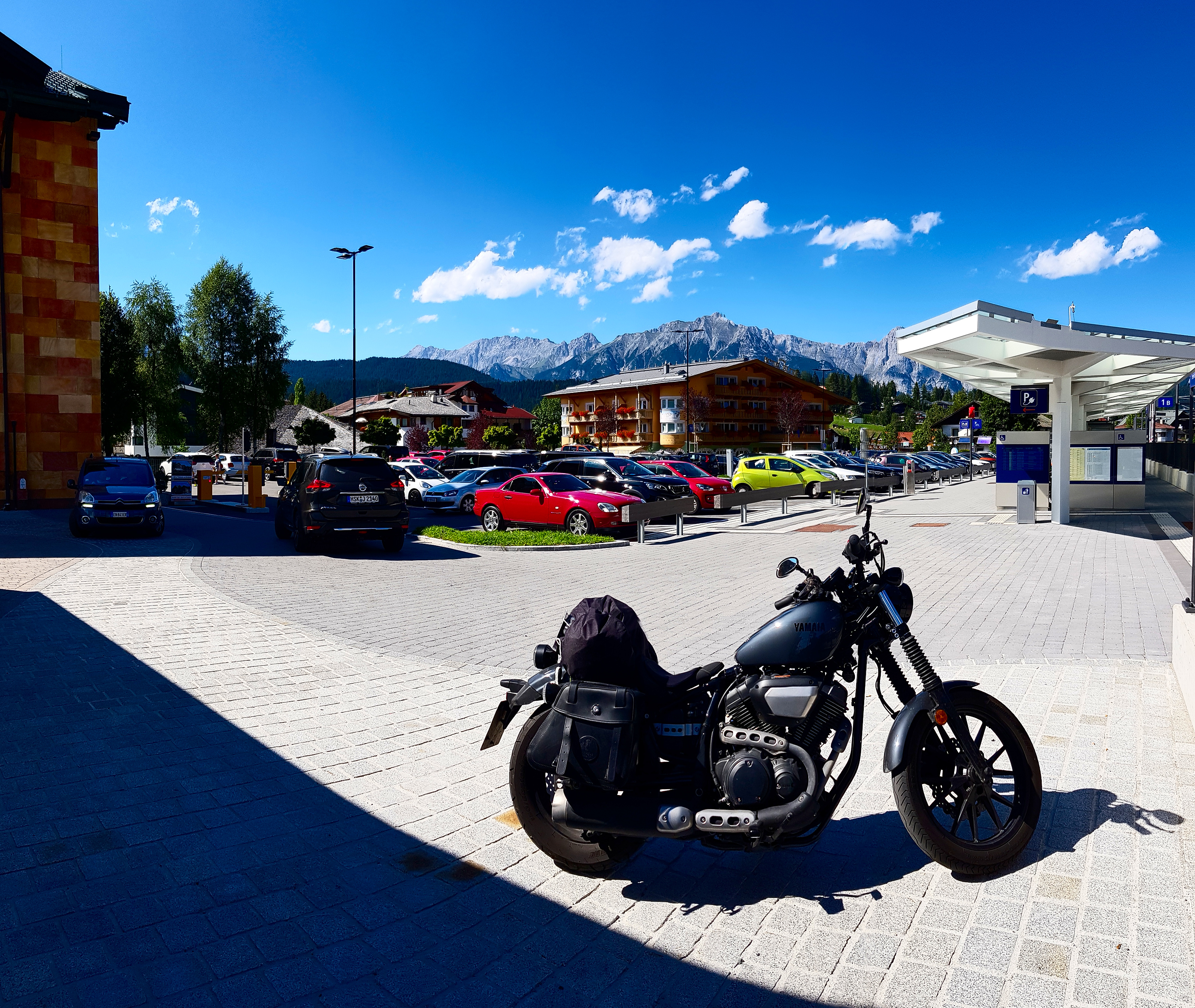Auch vom Seefelder Bahnhof aus hat man eine tolle Aussicht