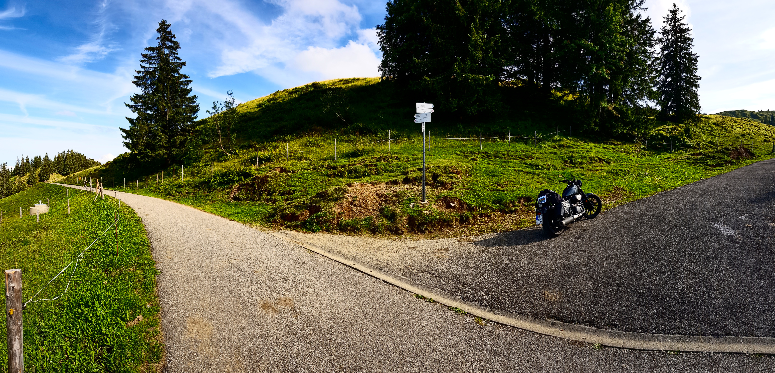 2019, auf dem Weg zum Bodensee, Zwischenstopp Höllritzer Alpe