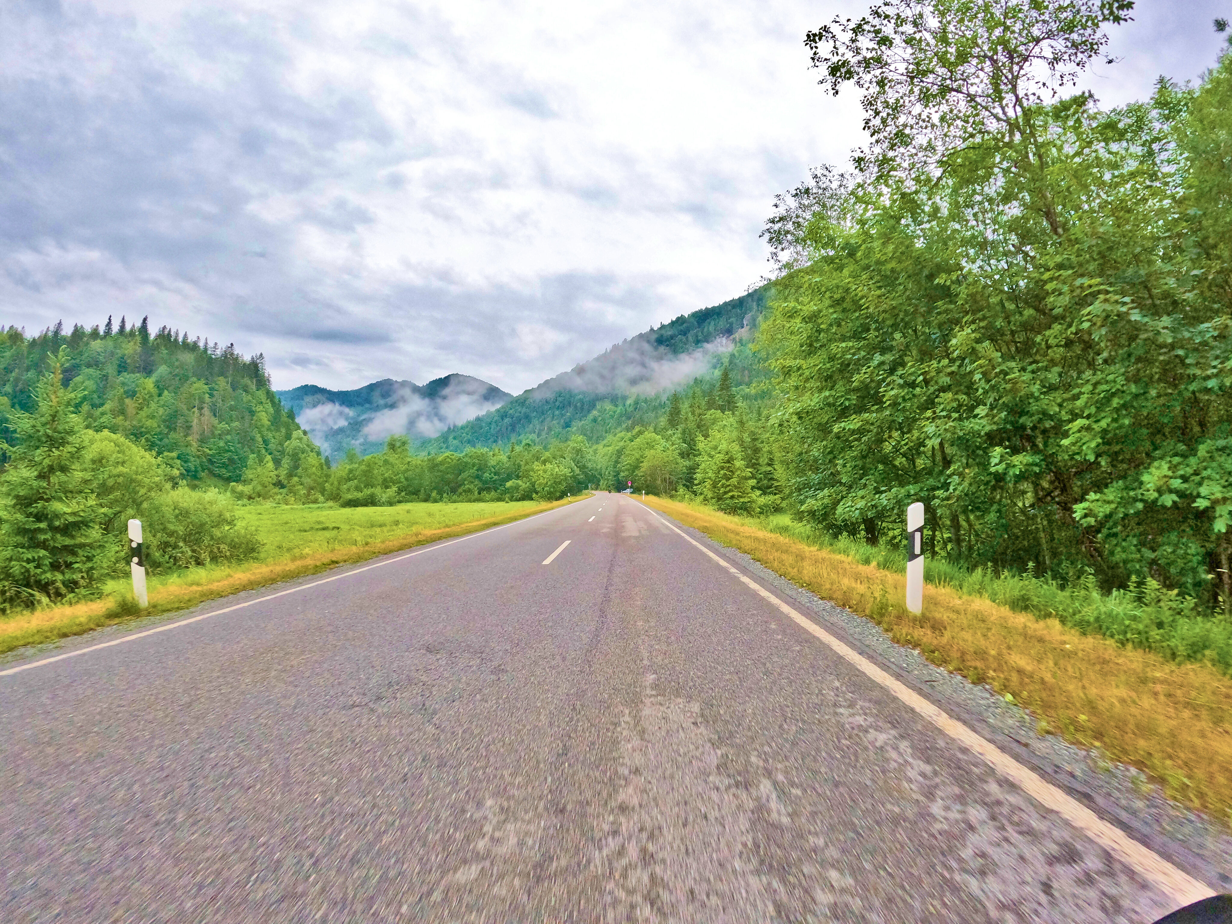 Tiefhängende Wolken