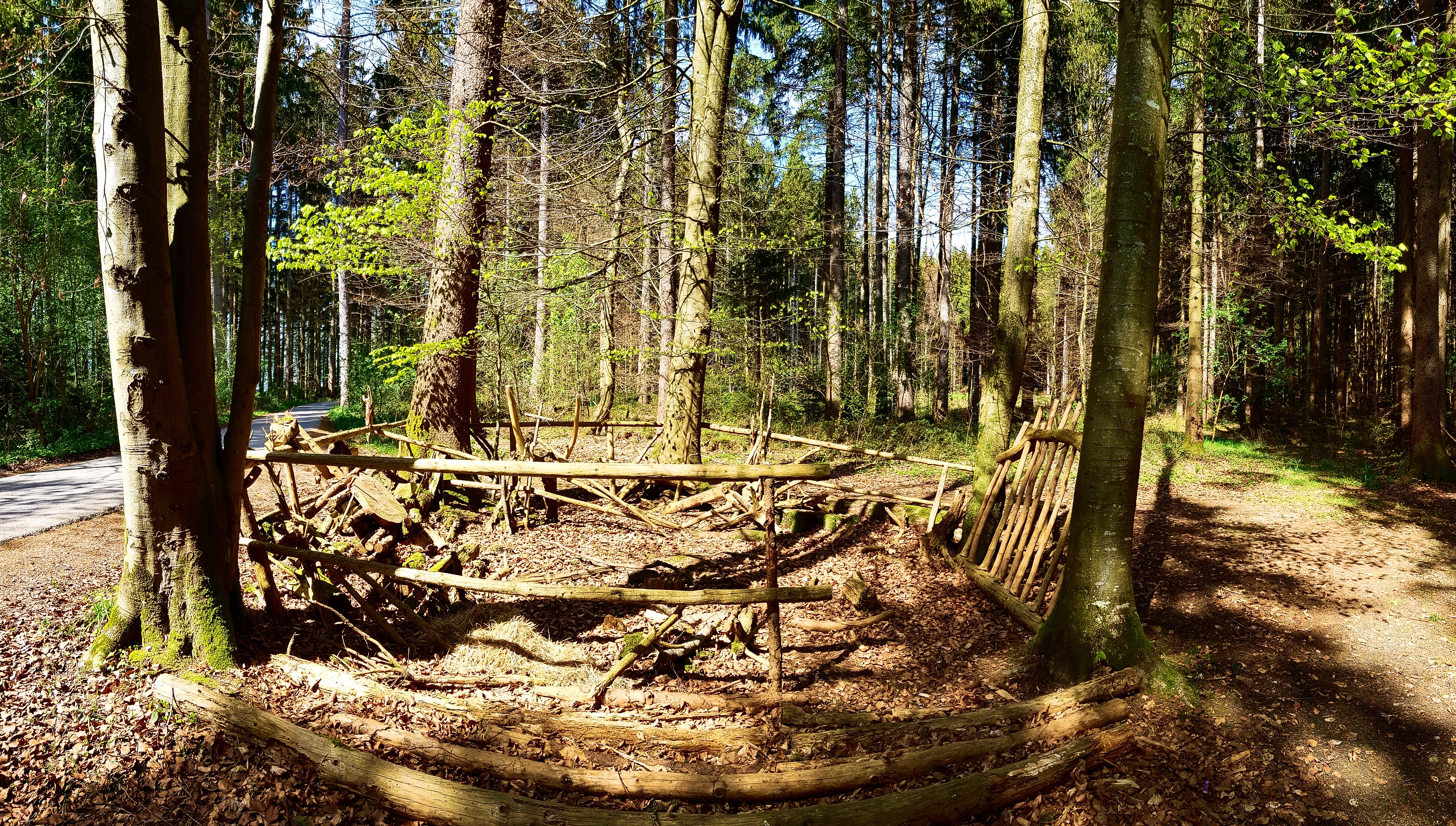 Cafe beim Hirschgarten, renovierungsbedürftig