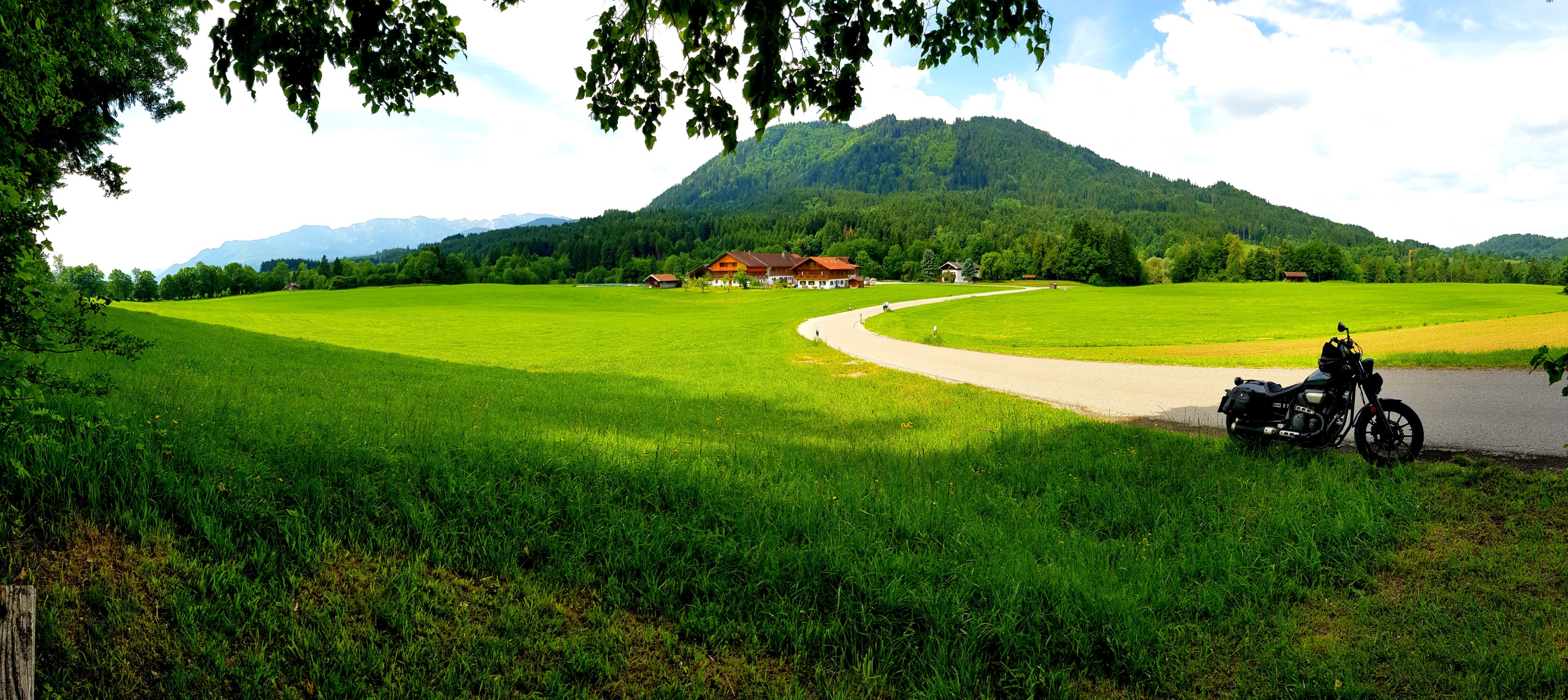 Tolle Landschaft südlich von Bad Tölz