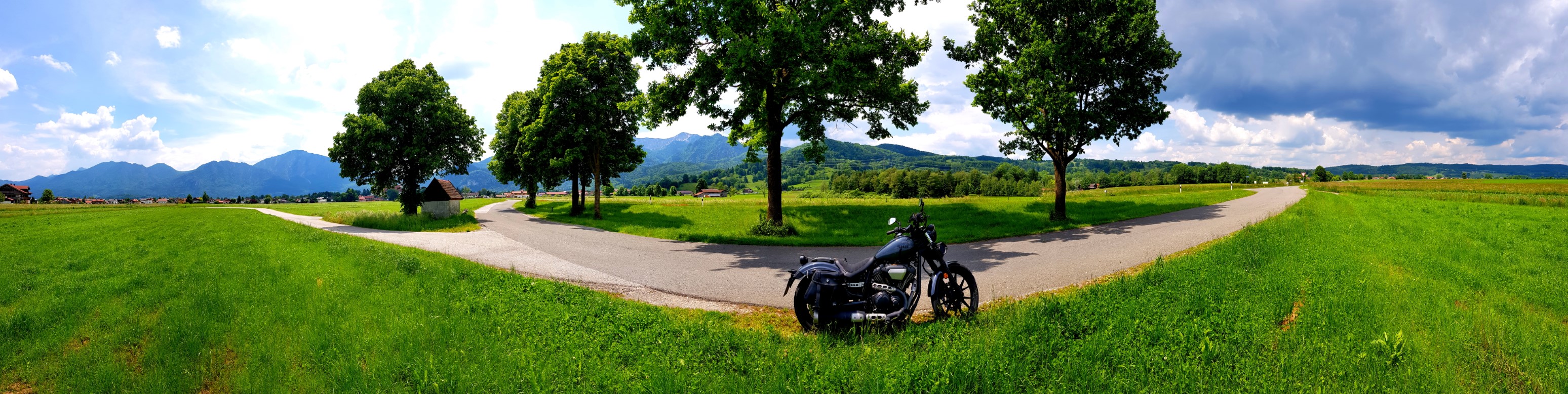 Im Panorama zeigt sich die ganze Bandbreite des Wetters&hellip;