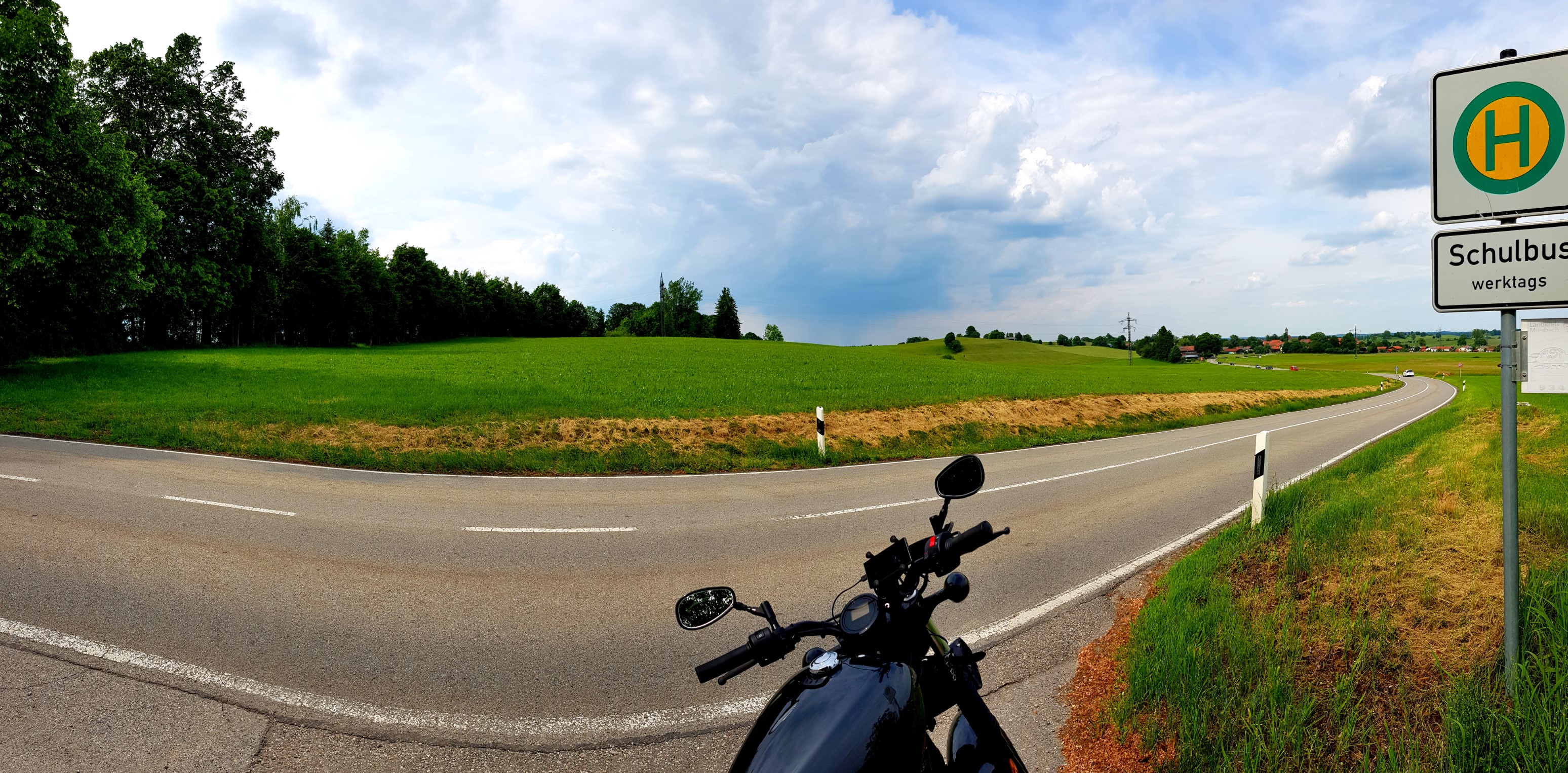 Genau in Richtung dieser Wolke musste ich&hellip;