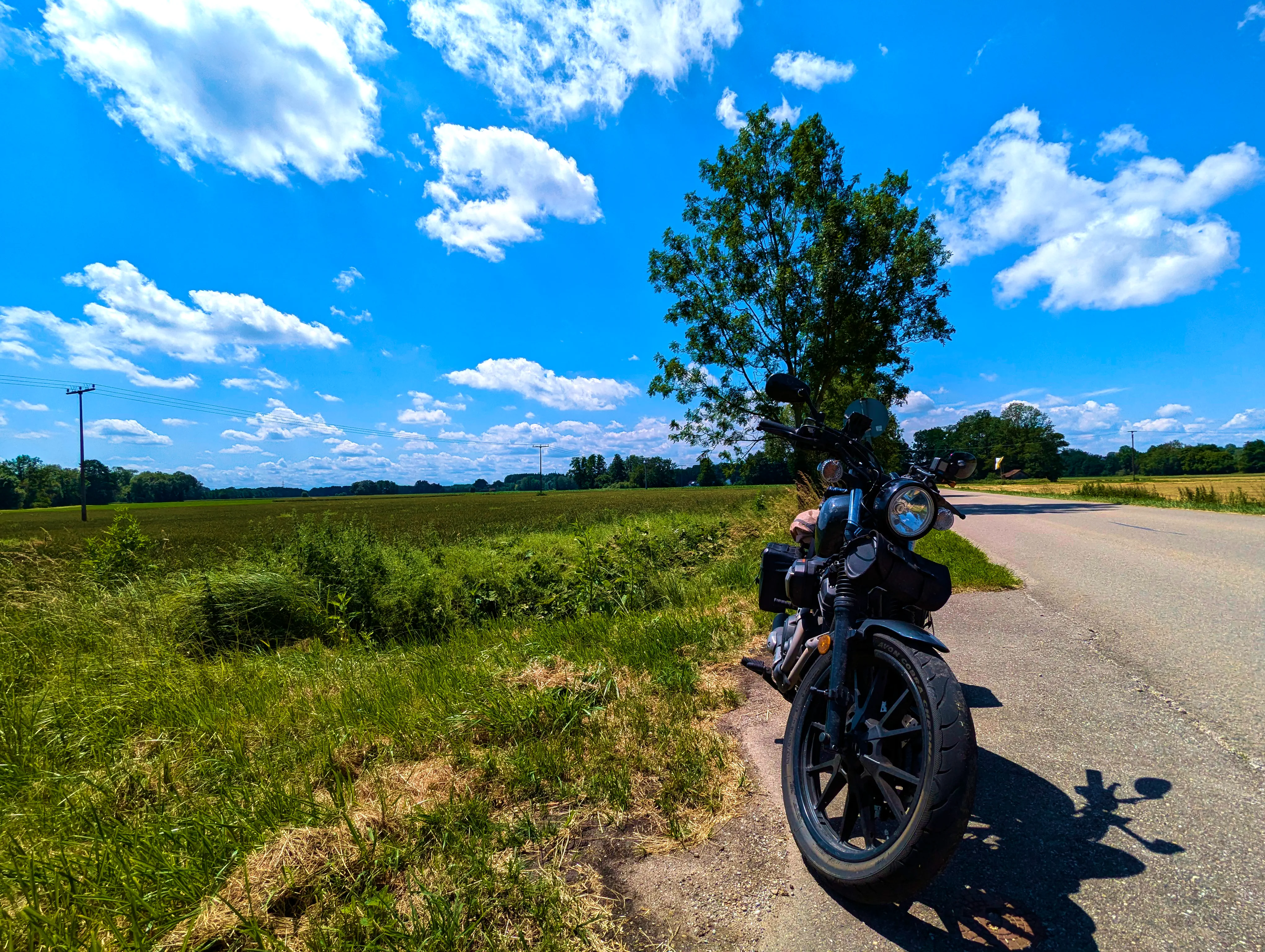 Bolt an Brücke am Straßenrand