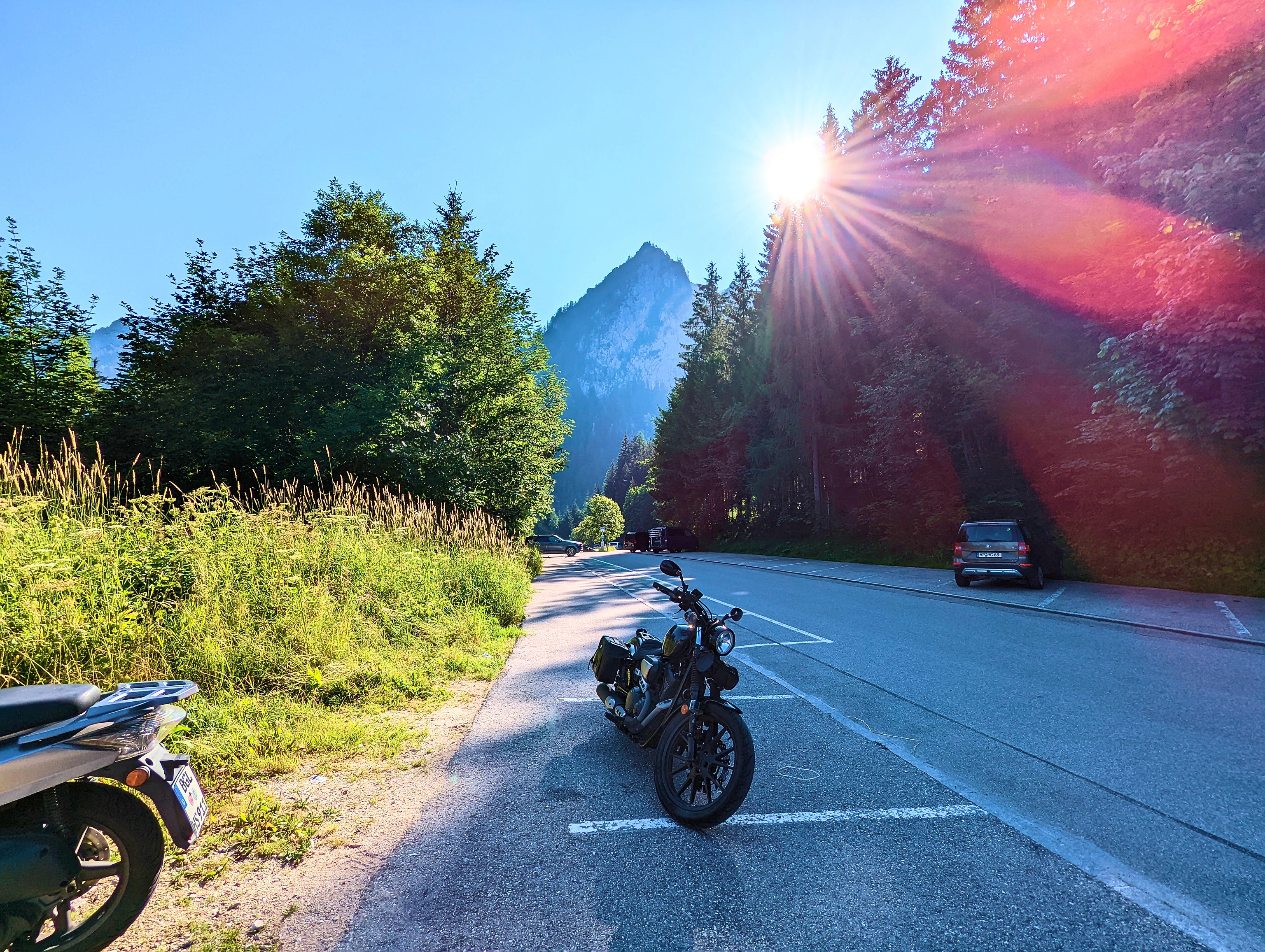 Die Sonne spitzt durch