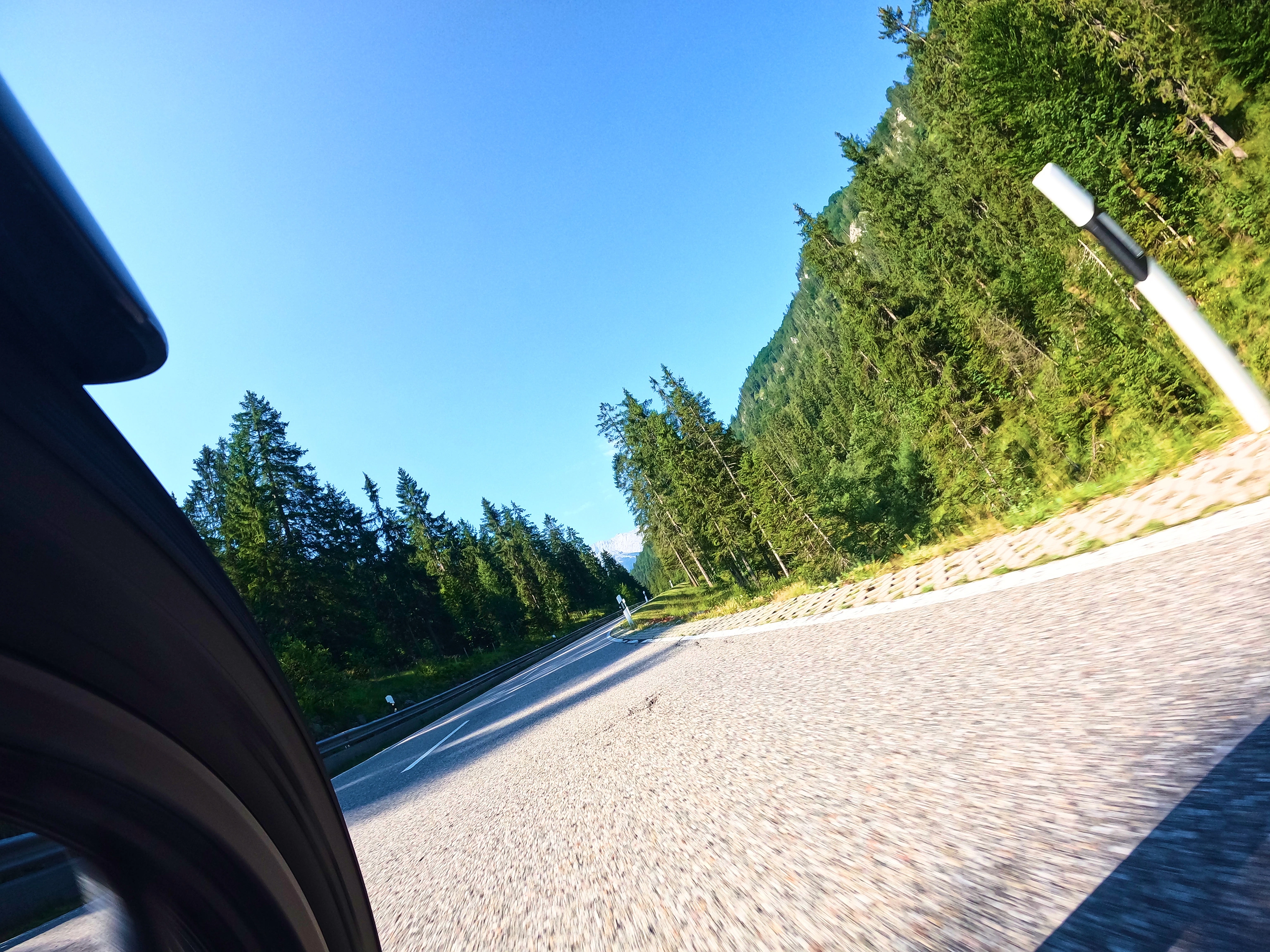 Schöne Landschaften ziehen an mir vorbei